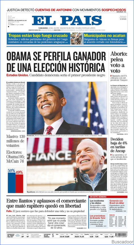 El País, de Montevideo, Uruguay