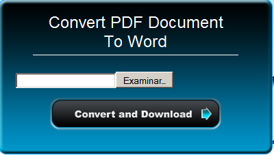 Convert PDF to Word image