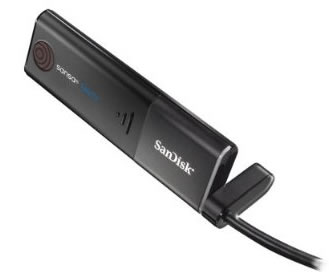 sansa_take_tv2 Se enchufa aquí y se conecta a la entrada de video del televisor